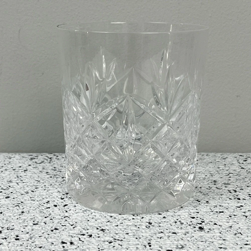 Atlantis Crystal Double Old‎ Fashioned Whiskey Glass Tumbler